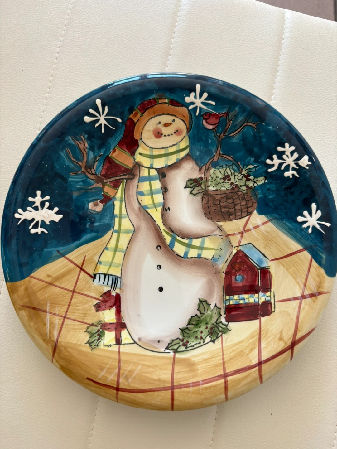 Set of 4 Decorative Christmas Plates - photo 3