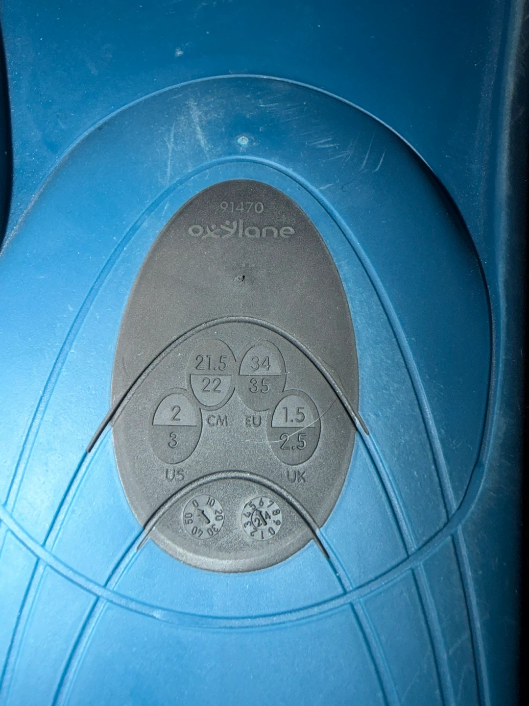 Nabaiji Blue Swim Fins - photo 3