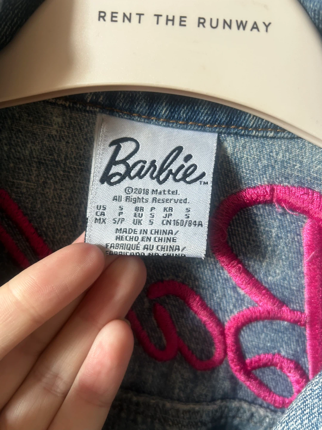Women's Denim Barbie Jacket - Small - photo 3