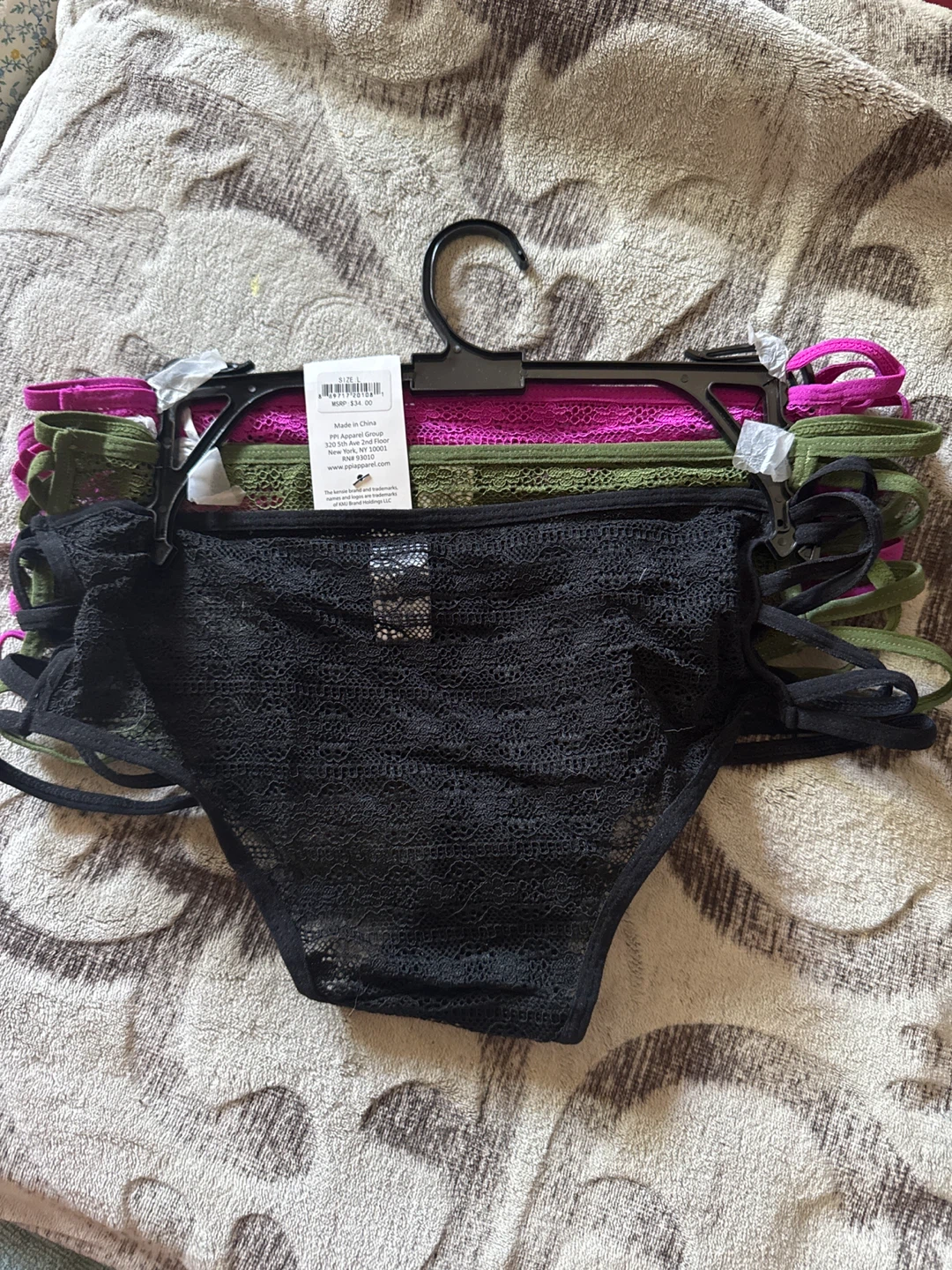 Kensie Lingerie 3 Pack Boy Leg Panties - photo 3