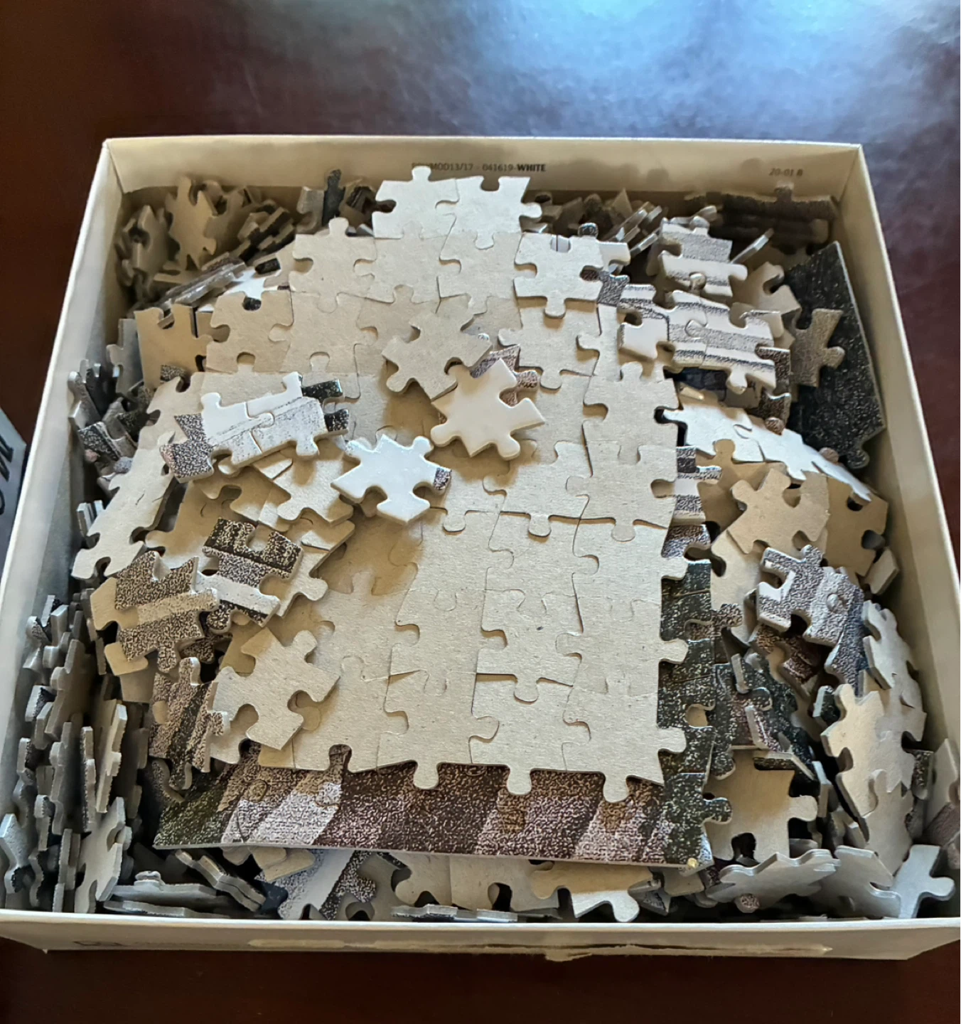 $25 M.C. Escher 1000 Piece Jigsaw Puzzle Belvedere Buffalo games - photo 3