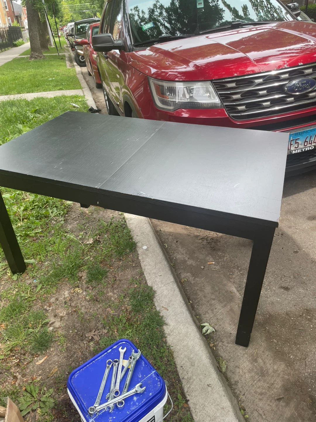 Black Dining Table