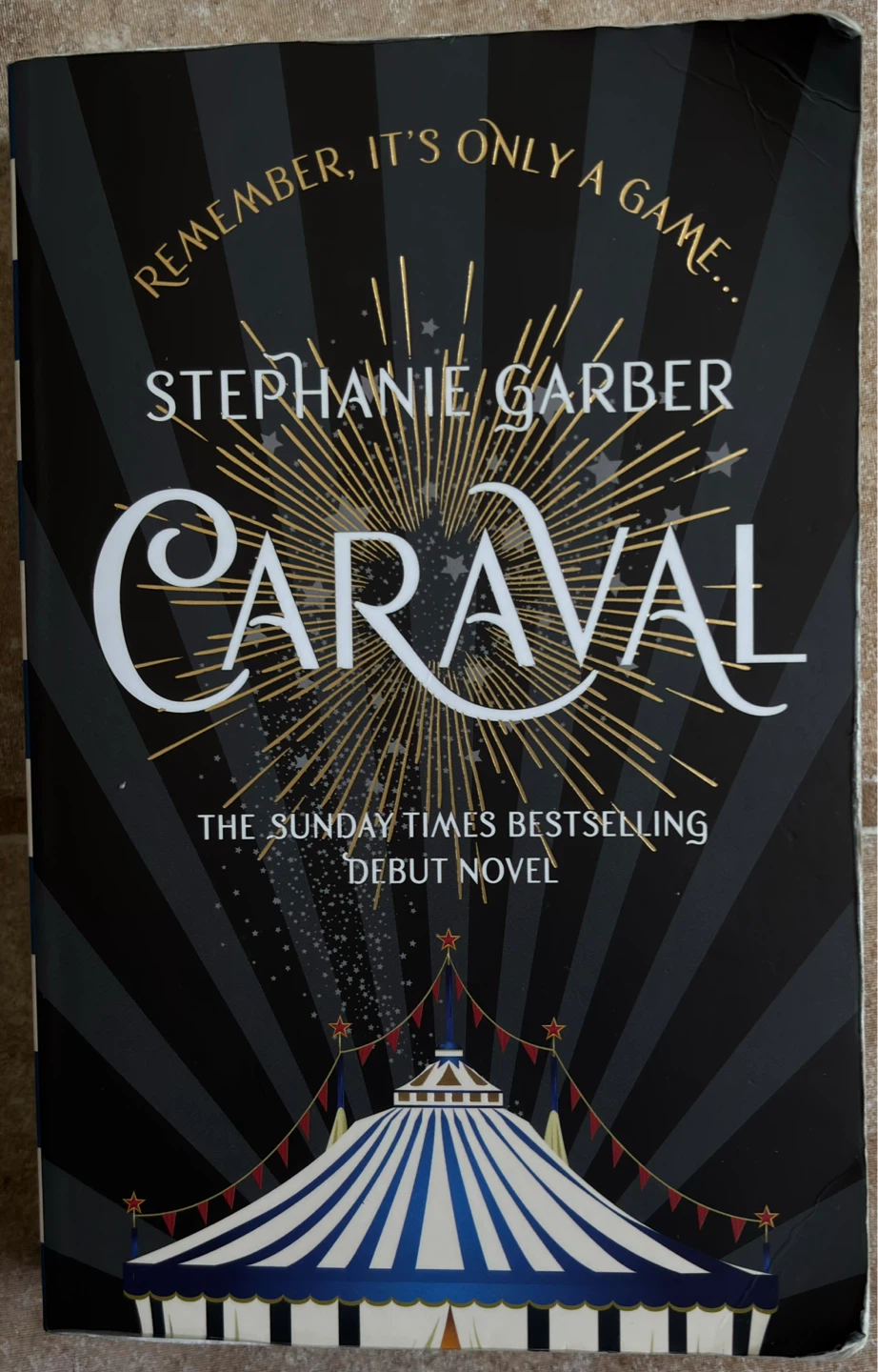 “Caraval” by Stephanie Garber Fiction Novel