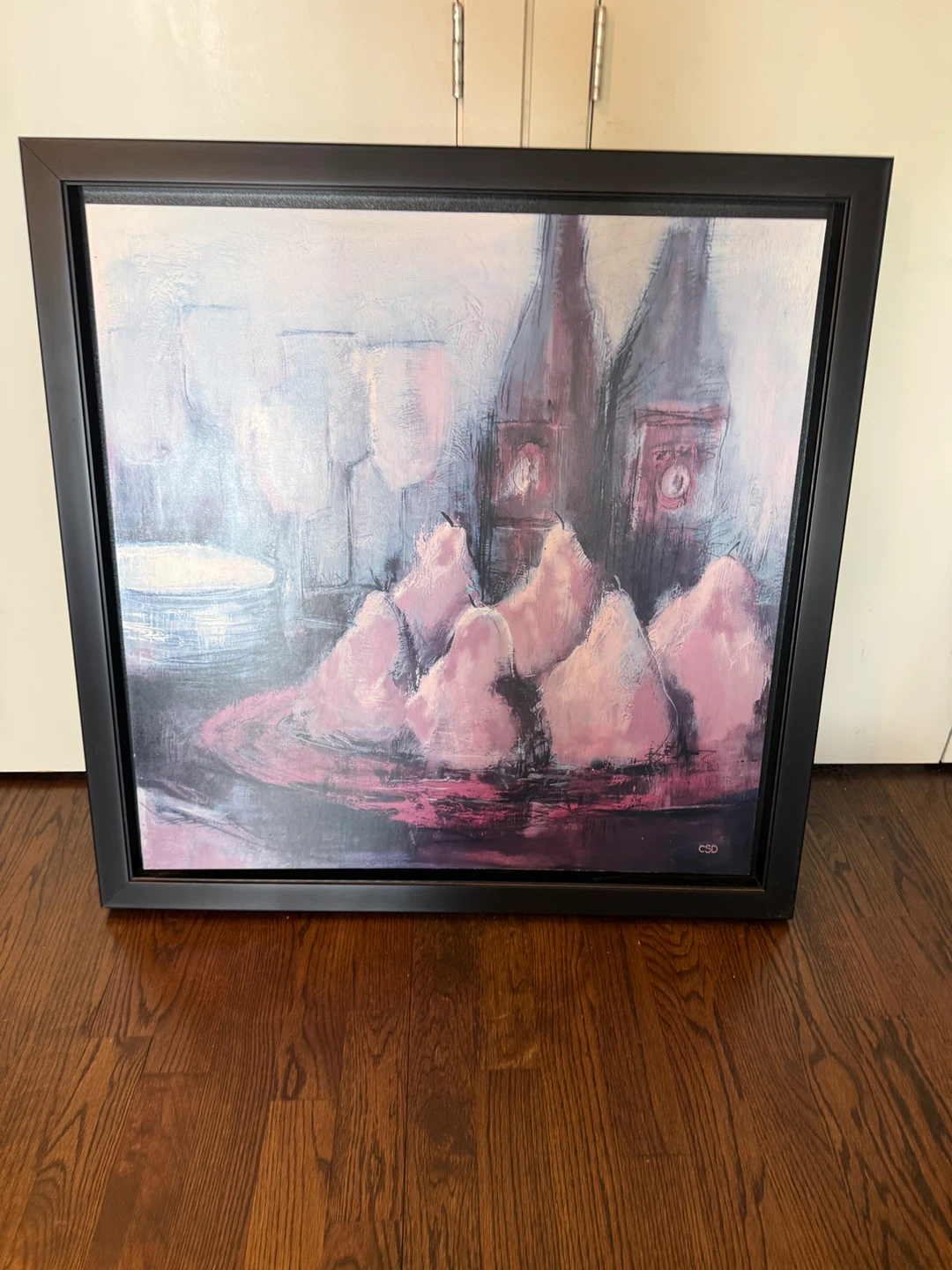 LARGE FRAMED WALL PRINT 40” x 40” - photo 2