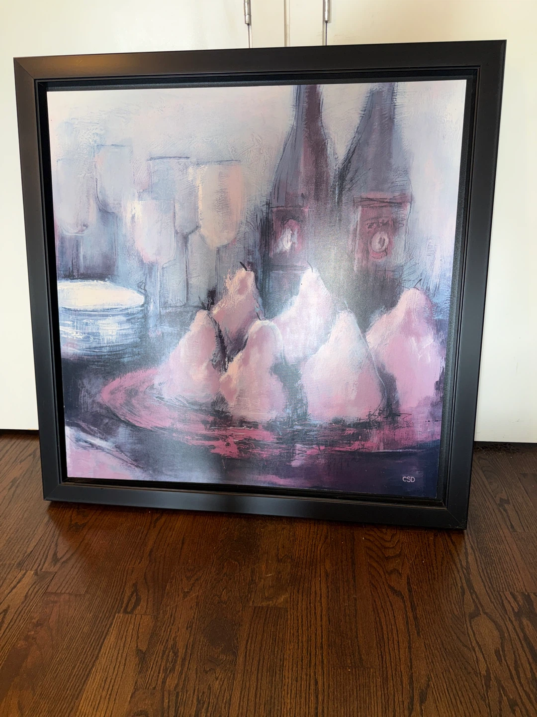 LARGE FRAMED WALL PRINT 40” x 40”