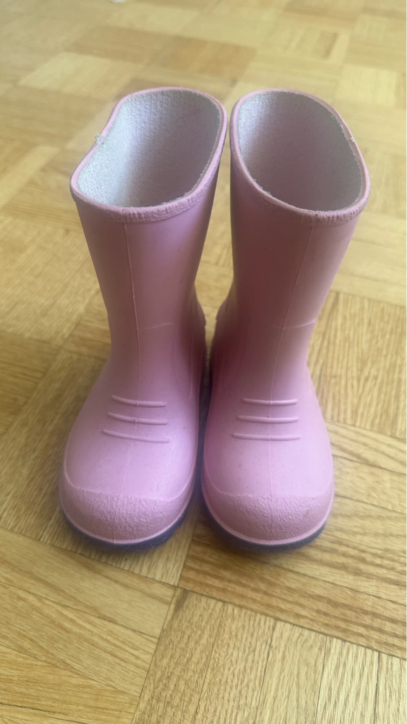 Pink and Floral Kids' Boots - photo 4