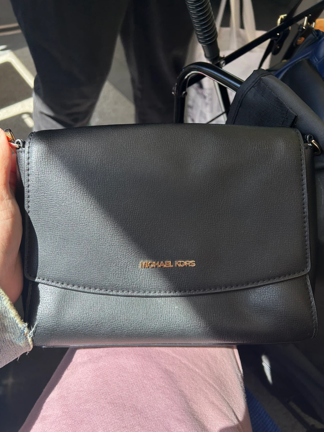 Michael Kors Black Leather Crossbody Bag - photo 2
