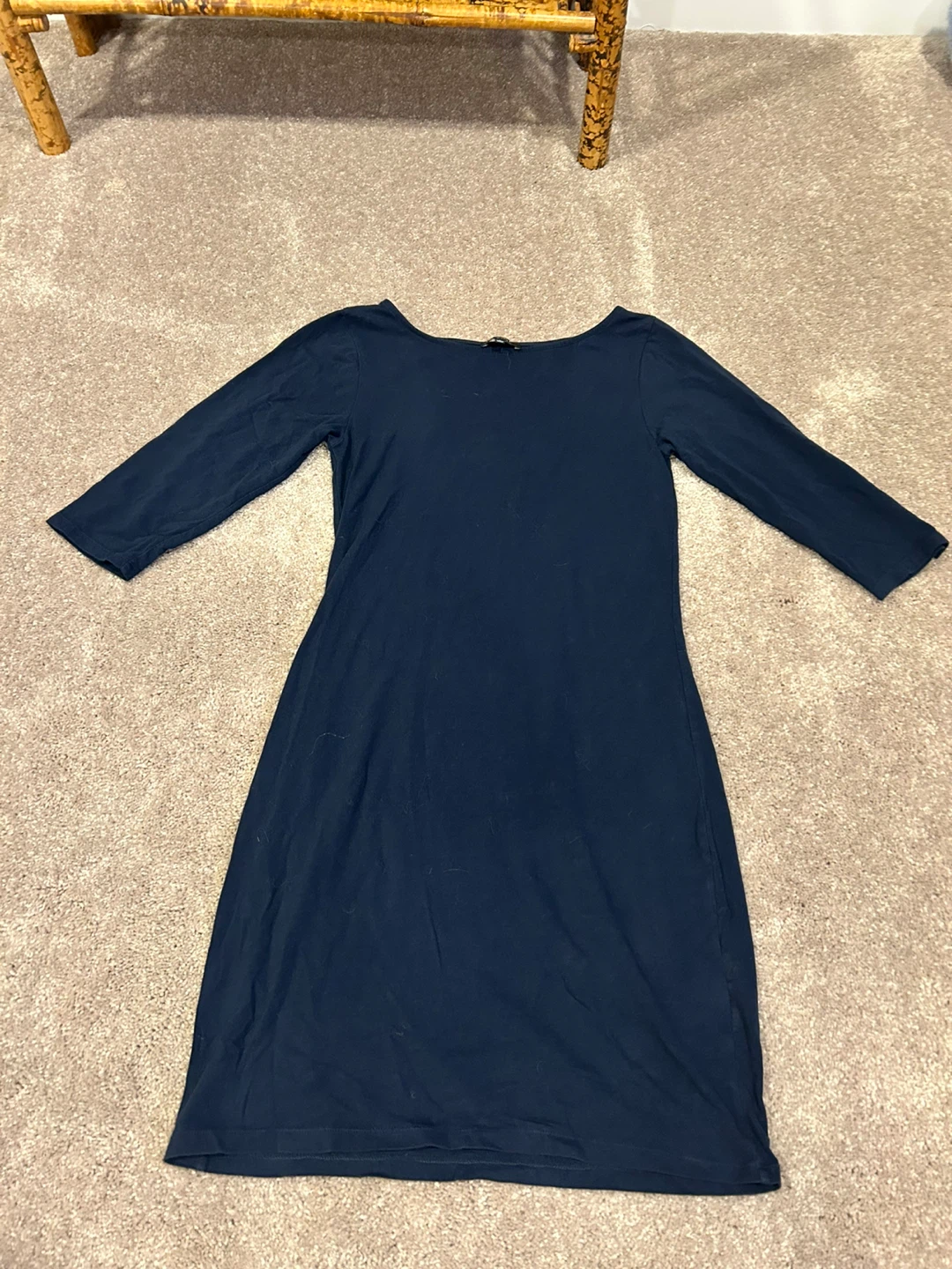 Babaton Navy Blue 3 quarter sleeve Dress