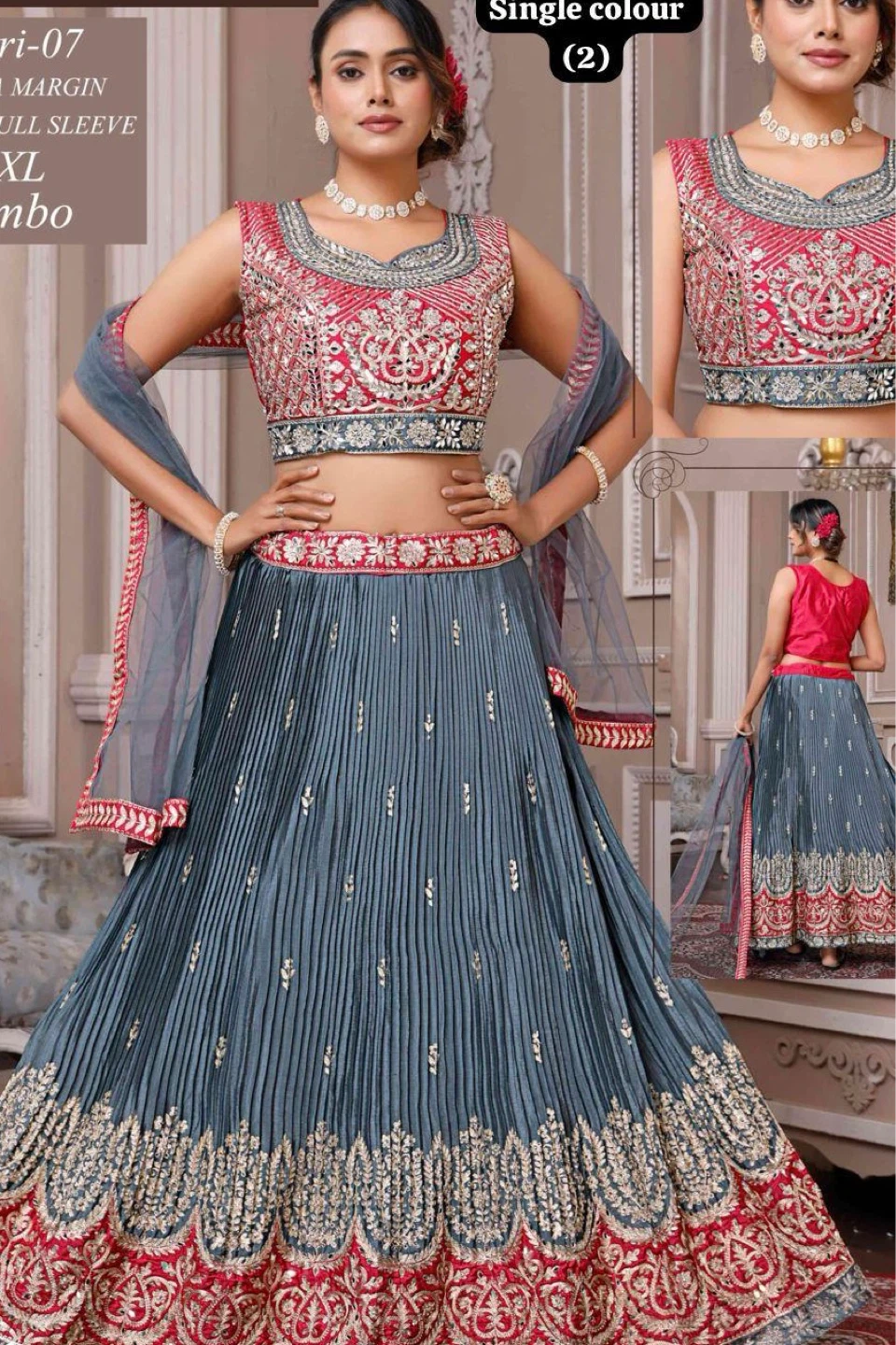 Embroidered Brown Anarkali Dress Gown $69 No Profit - photo 3