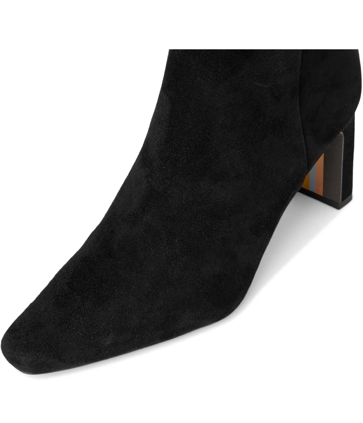 Sam Edelman Womens Saige Ankle Boot Black Suede Size 7.5 - photo 2