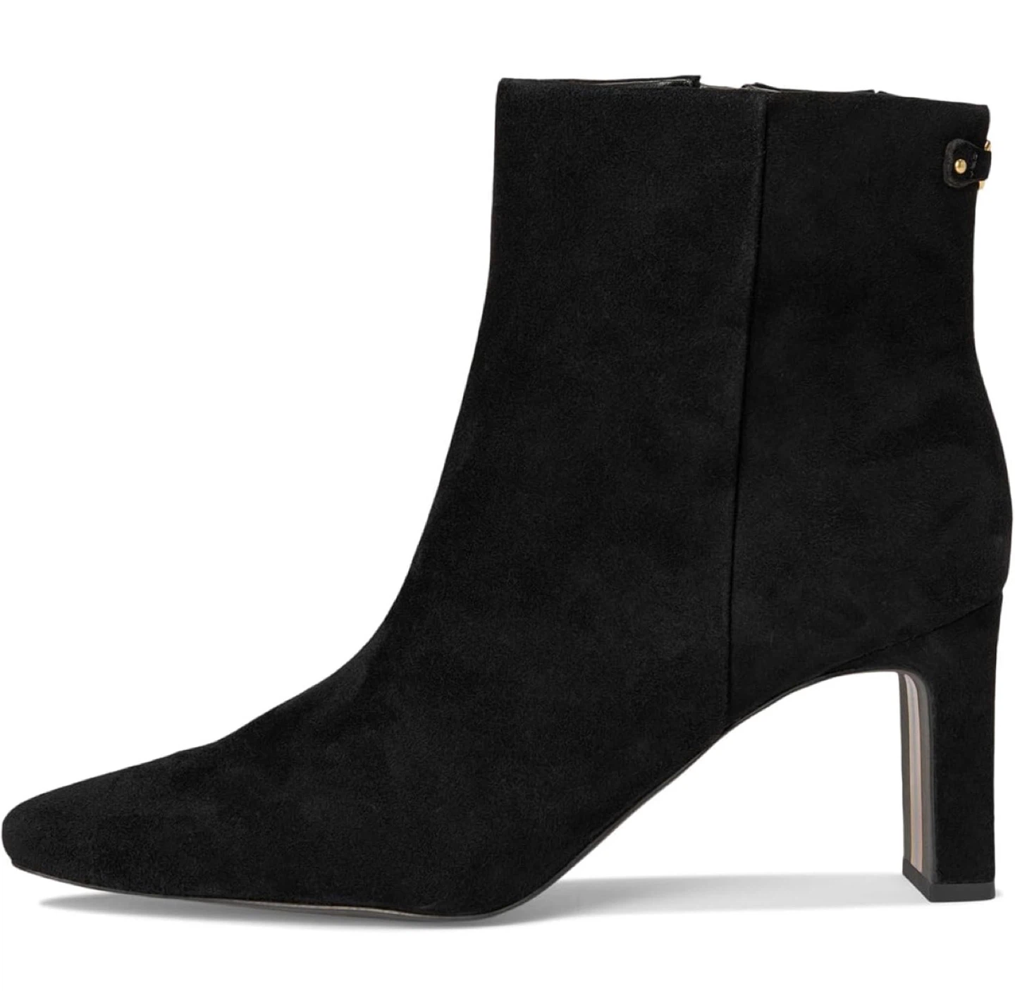 Sam Edelman Womens Saige Ankle Boot Black Suede Size 7.5 - photo 4