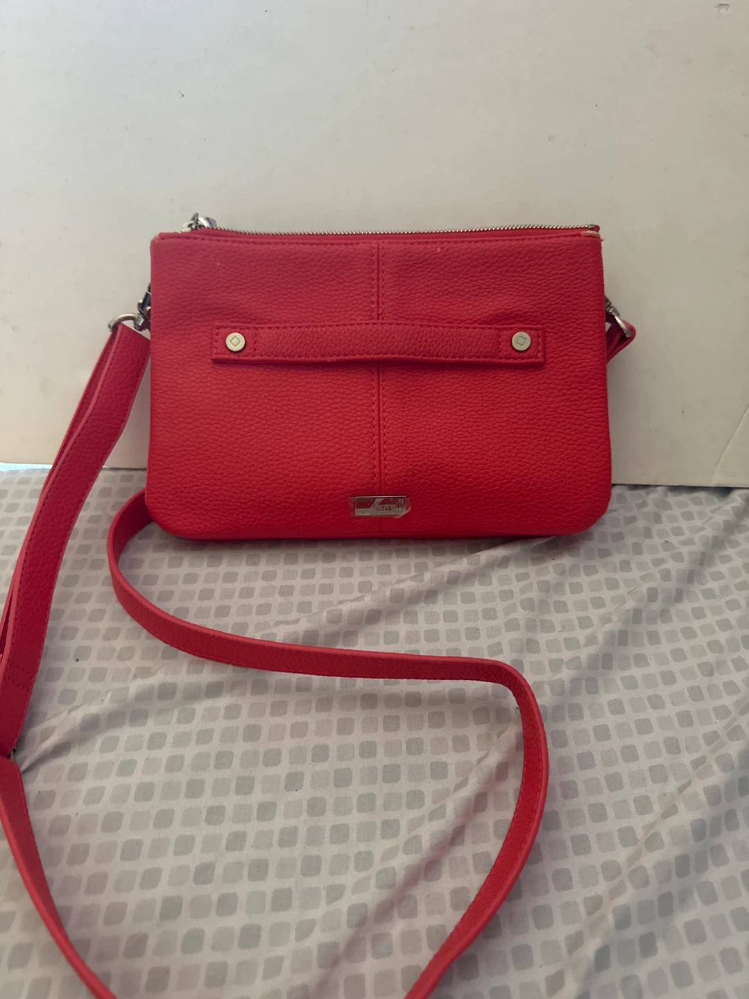Jewell Red Crossbody Bag