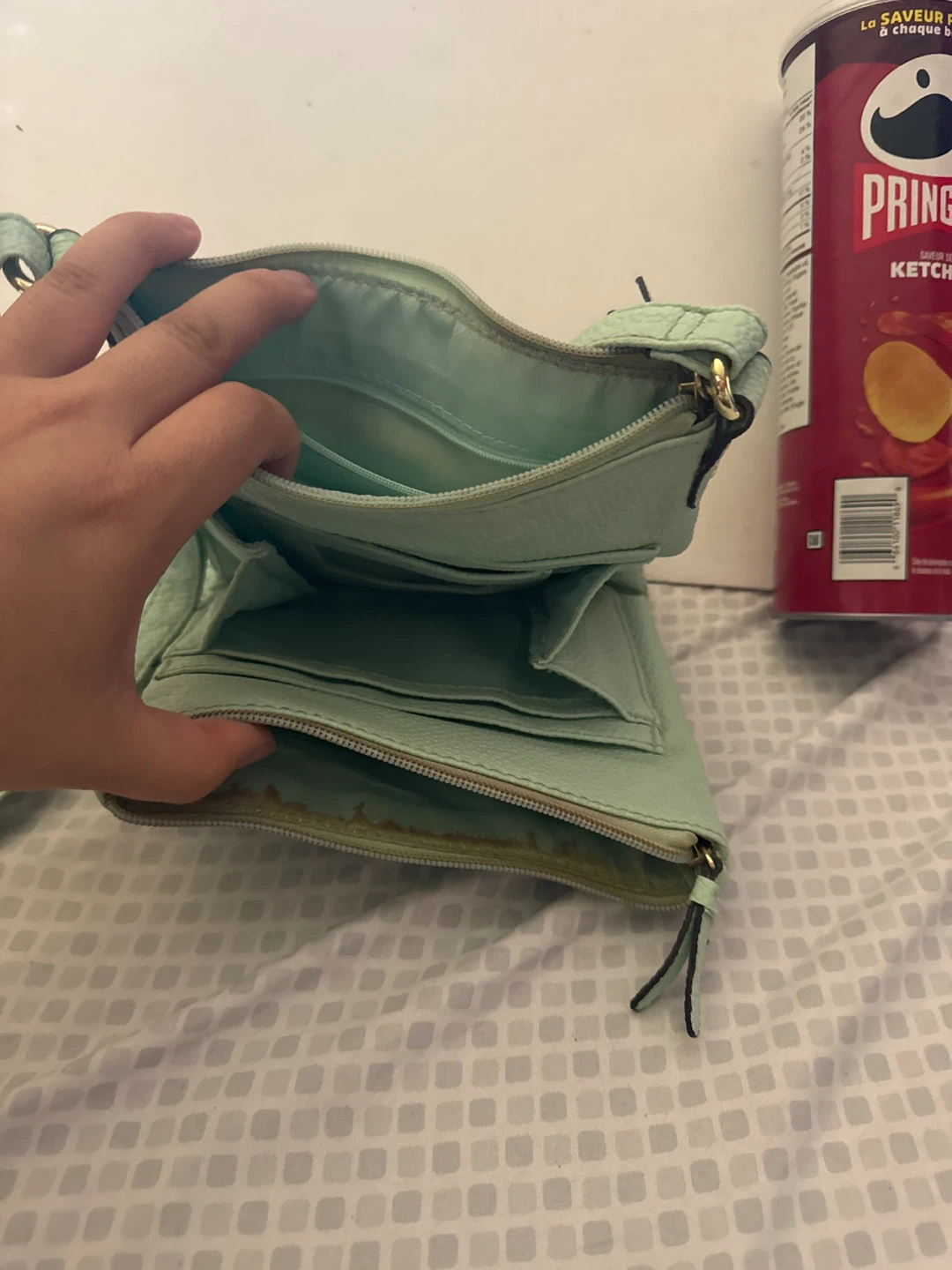 Mint Green Crossbody Purse - photo 2