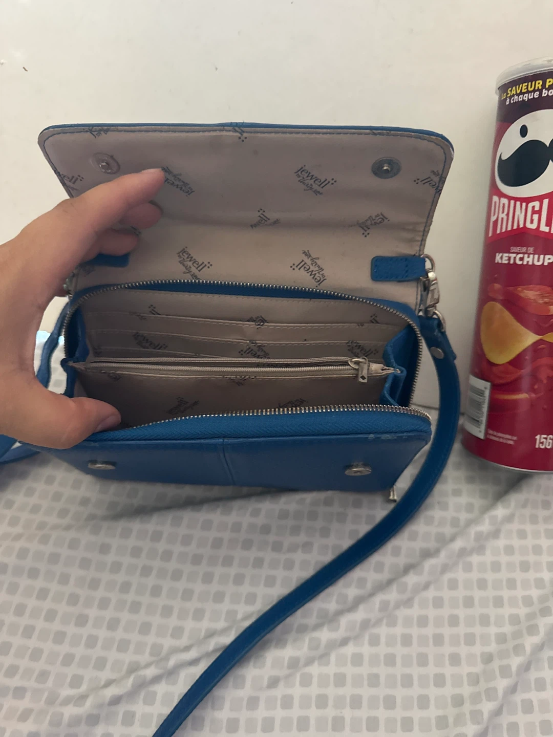 Jewell Blue Wristlet Wallet - photo 2