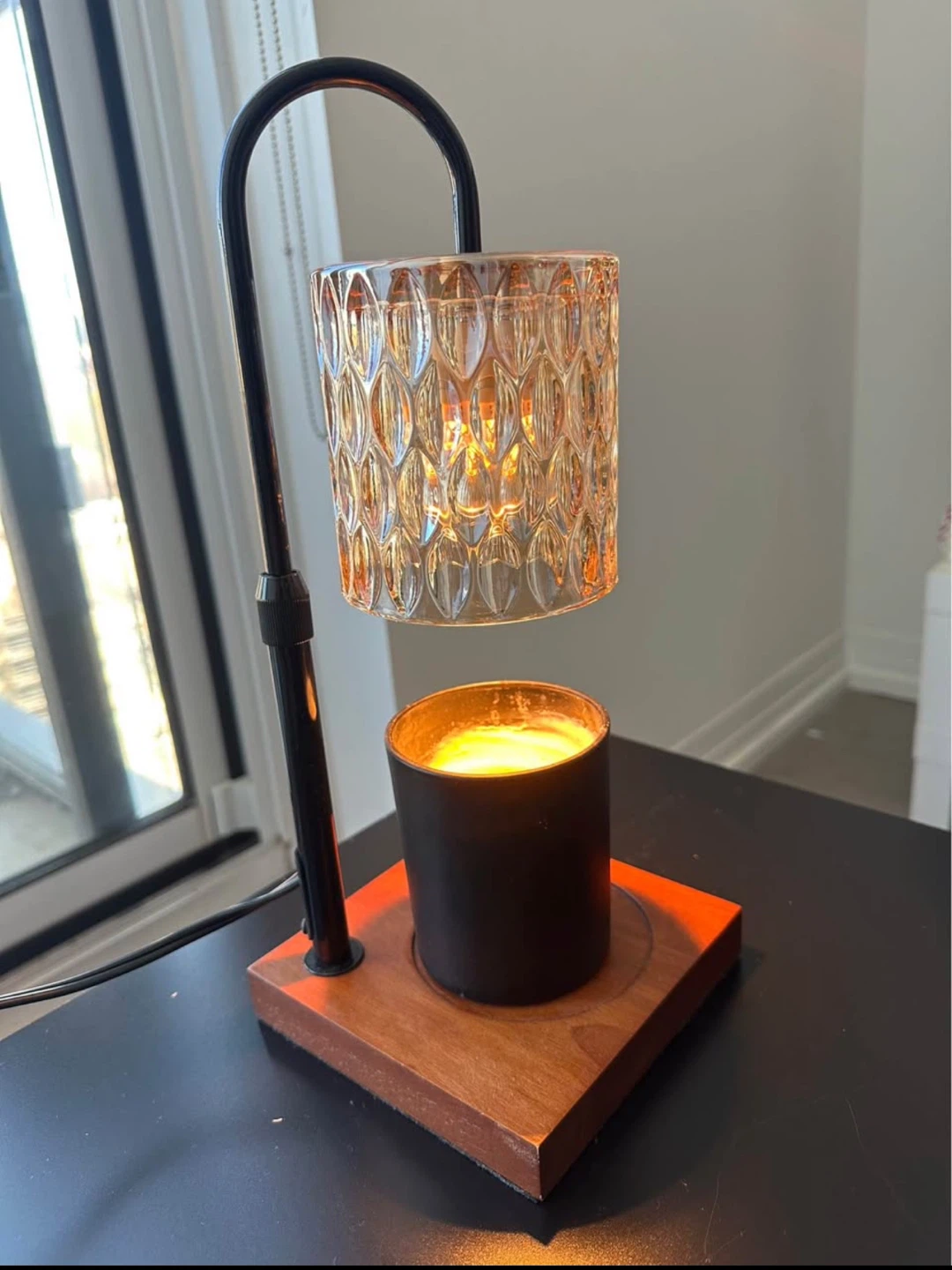 Modern Candle Warmer Lamp – Like New - photo 5