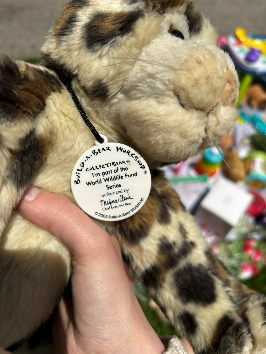 Build-A-Bear WWF Collect-A-Bear Leopard Plush Toy - photo 4