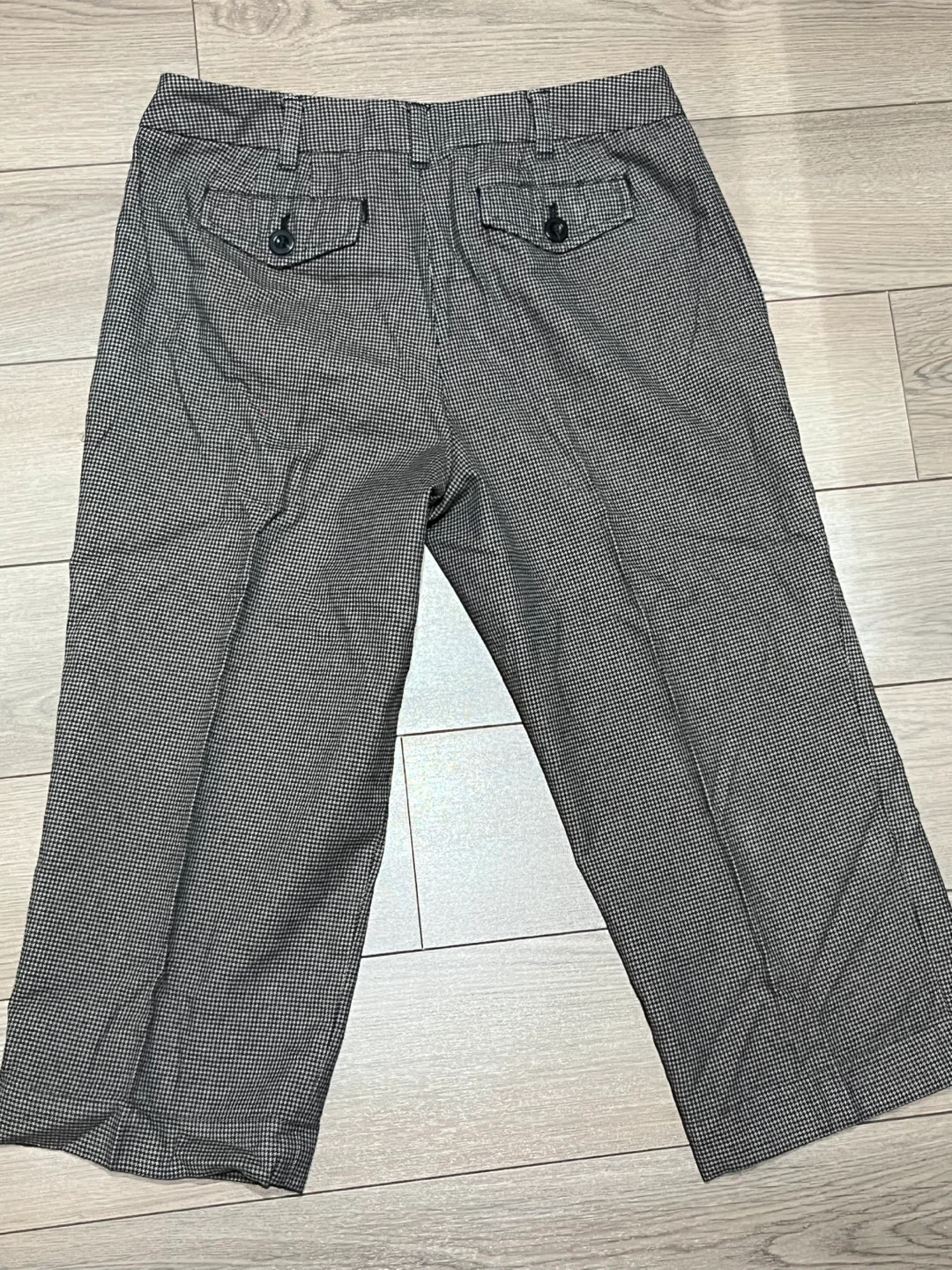 Ann Taylor Petites Houndstooth Cropped Pants Size 8P - photo 2