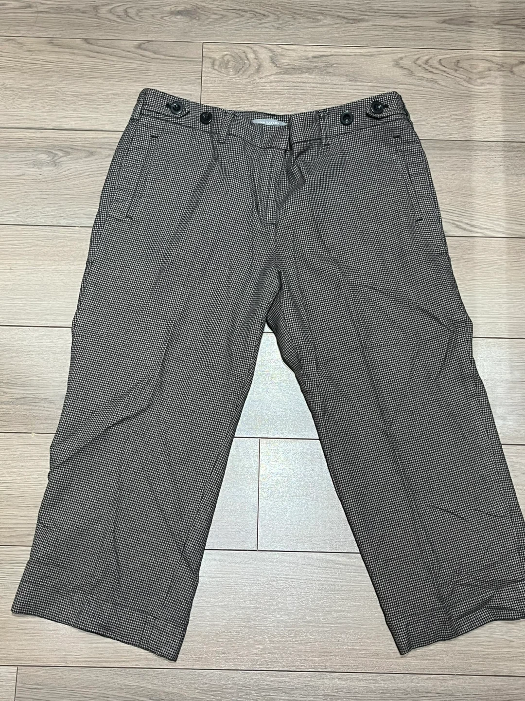 Ann Taylor Petites Houndstooth Cropped Pants Size 8P
