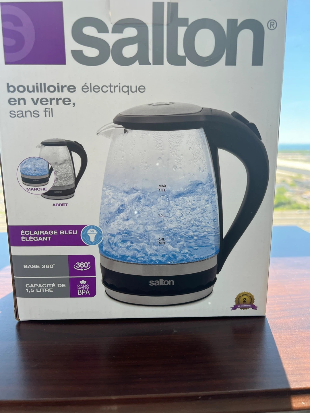 Salton - Electric Kettle - 2L - photo 3