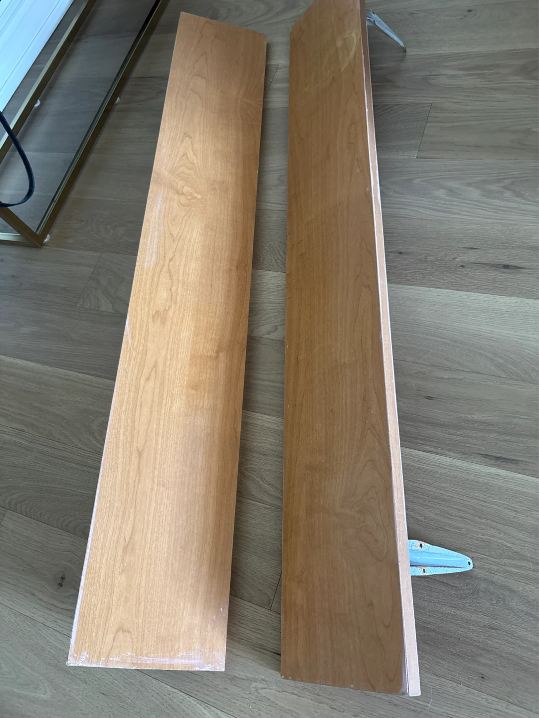 Long Wooden Shelves 52” x 8” with Brackets - photo 4