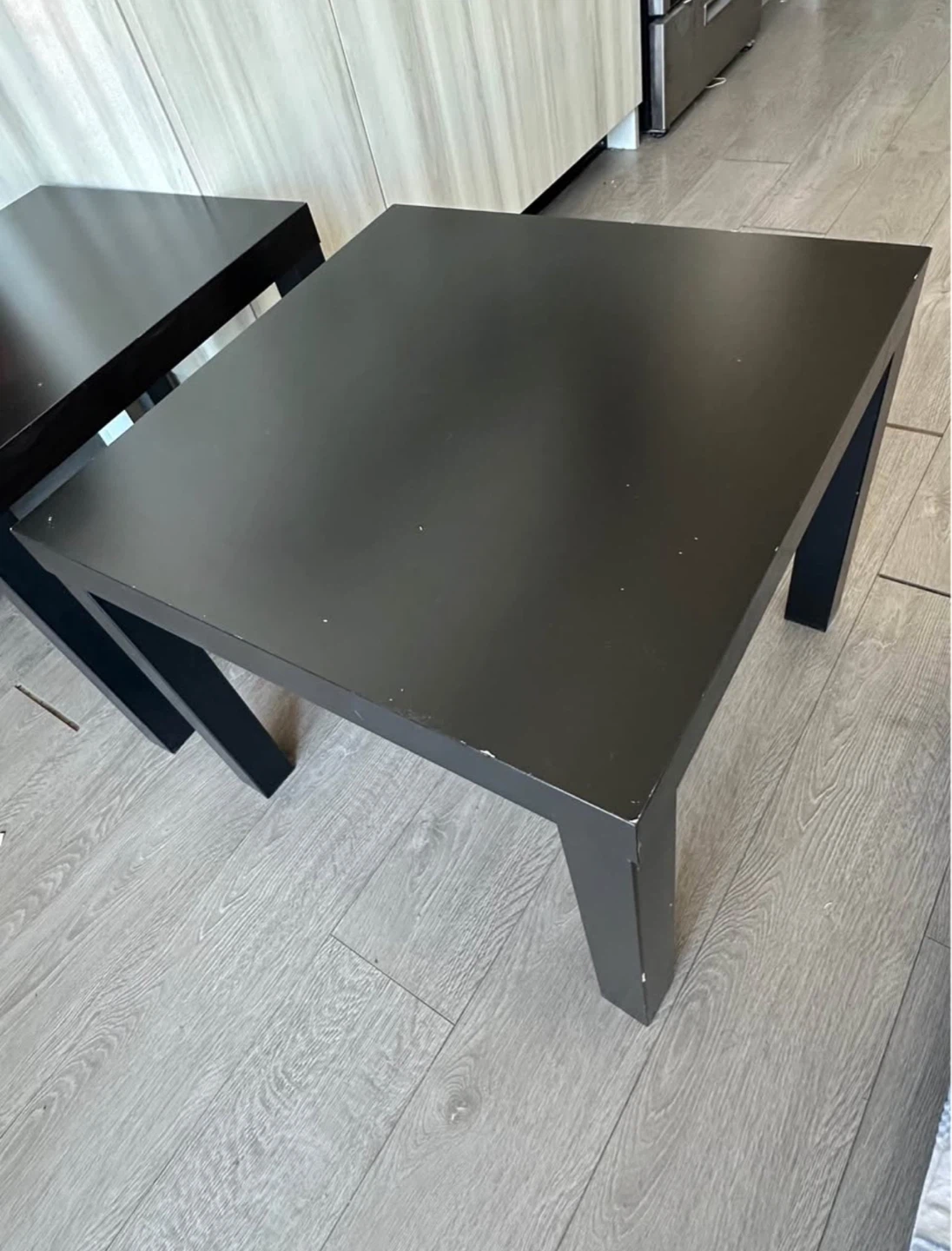 2 IKEA LACK Side Tables – Black - photo 4