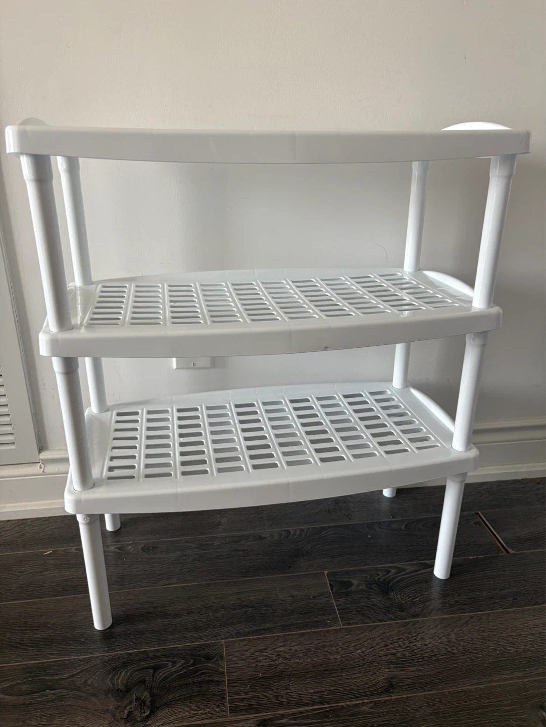 Mainstays Stackable Shoe Rack - 3 tier - photo 4