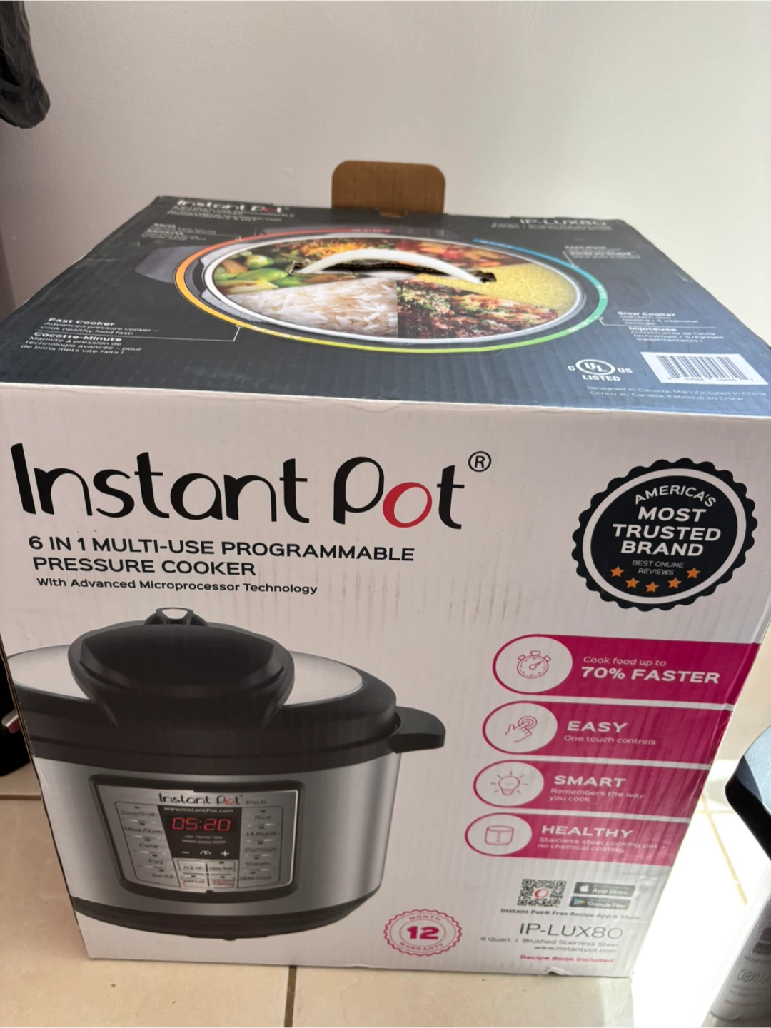 Instant Pot 6-in-1 Programmable Pressure Cooker - photo 3