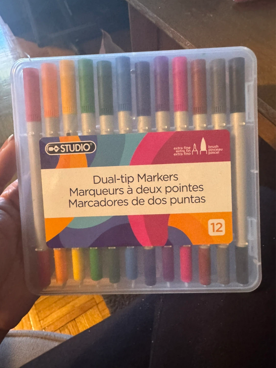 Studio Dual-tip Markers, Set of 12