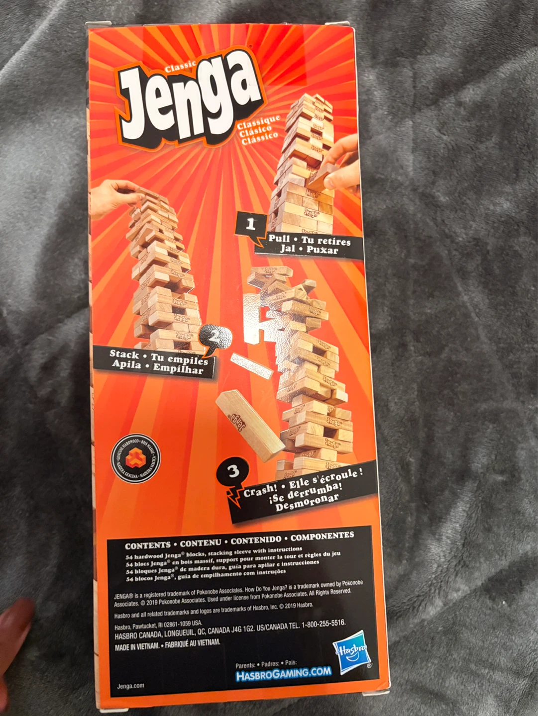 Jenga Classic Board Game - photo 2