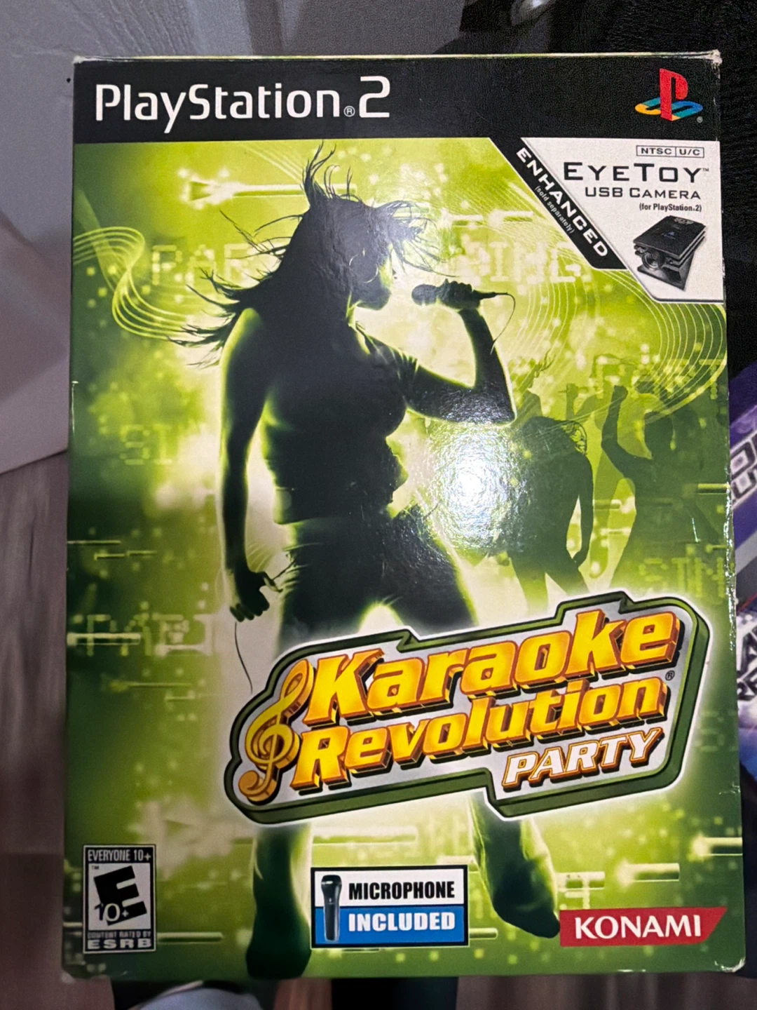 PlayStation 2 Karaoke Revolution Party Game with Microphone