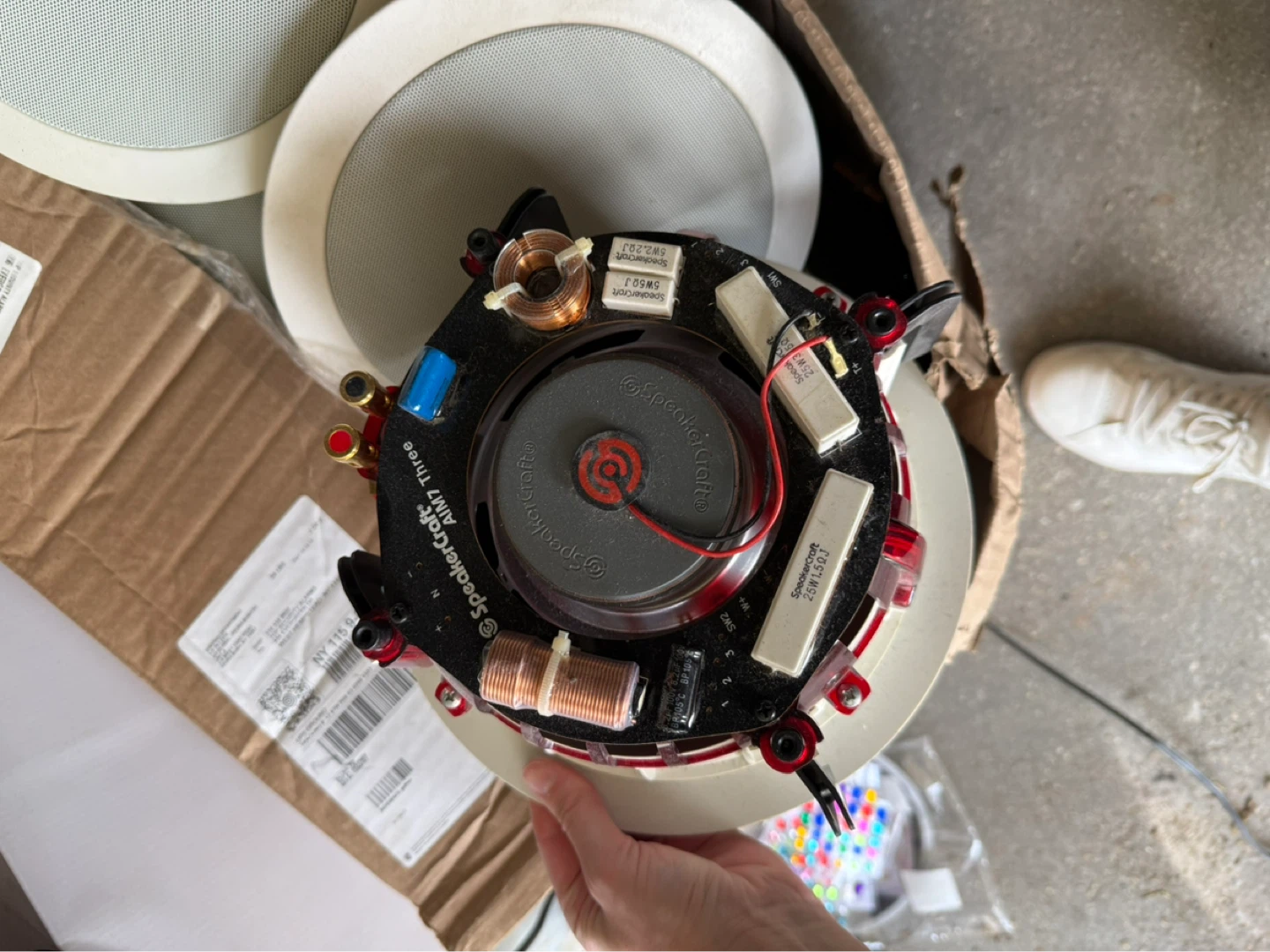 SpeakerCraft AIM7 Three In-Ceiling Speakers (Lot of 11) - photo 2