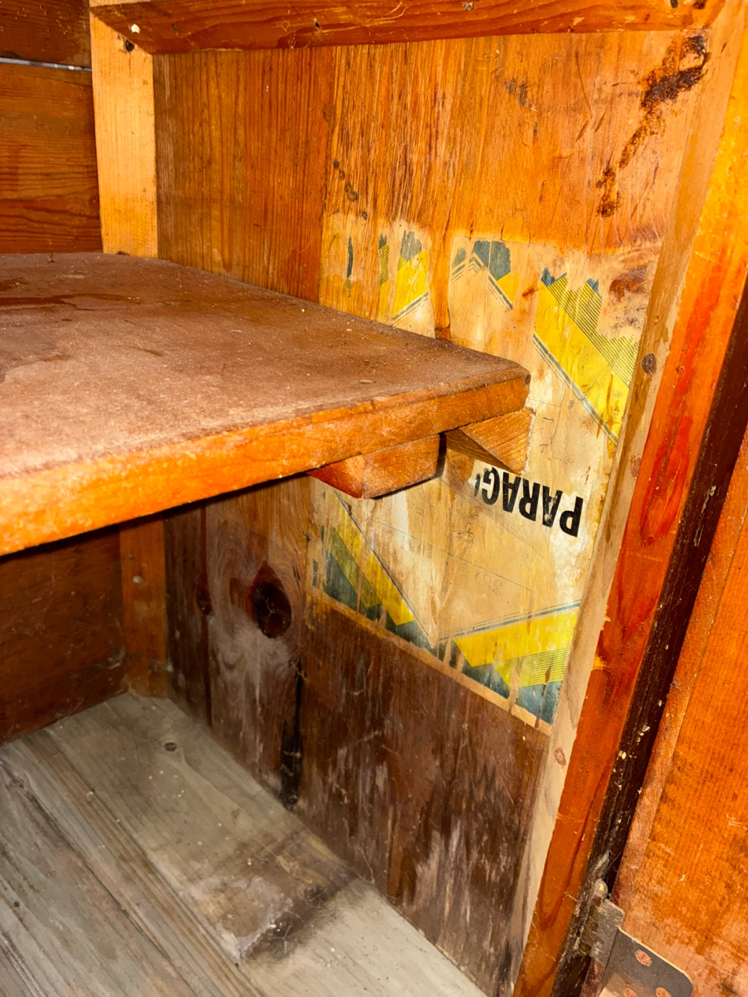Hand Made Wooden Shelf Unit with Cabinet - photo 4