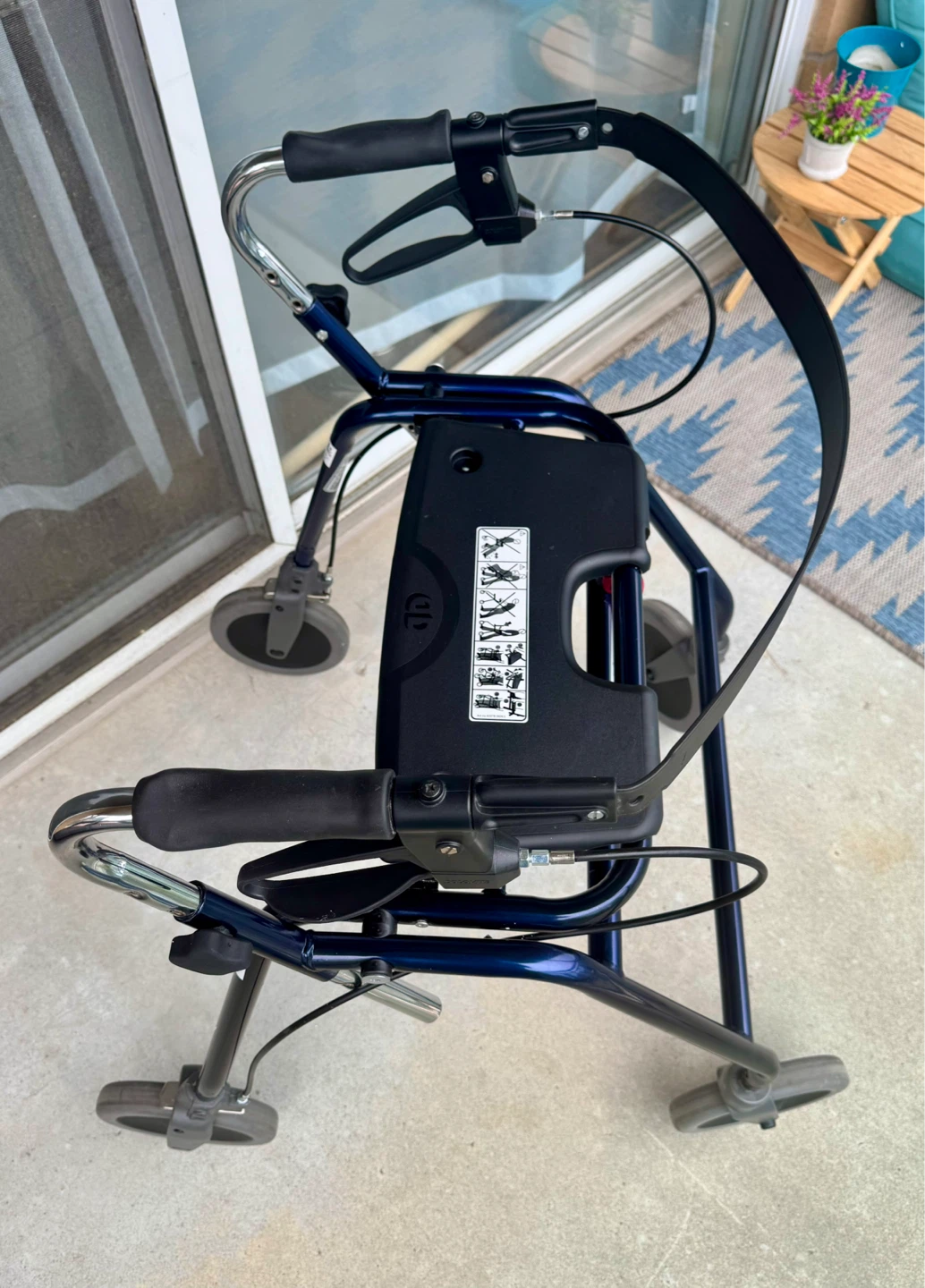 Dolomite Walker with Seat and Wheels - photo 2