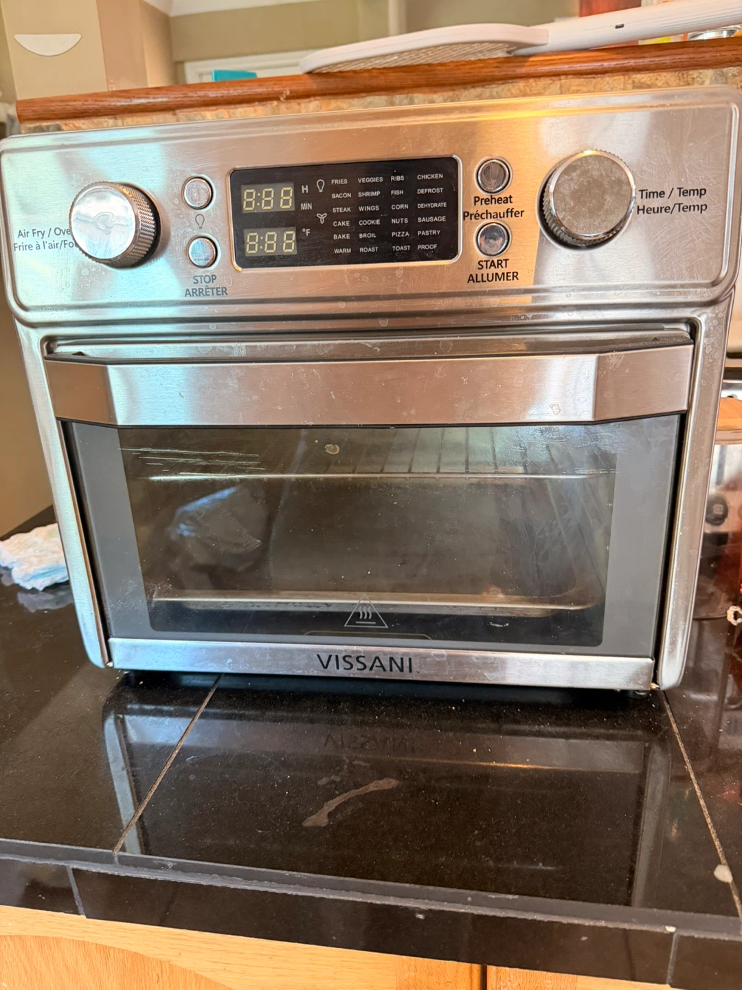 VISSANI Air Fryer Toaster Oven - photo 2