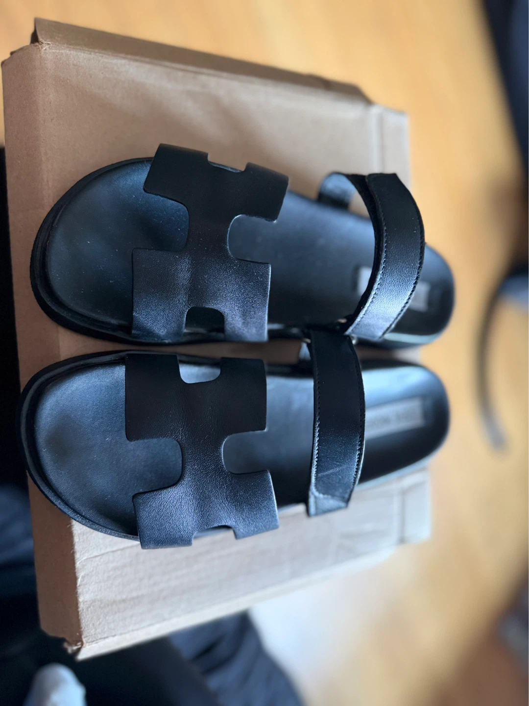 Steve Madden Black Slides Sandals - photo 2