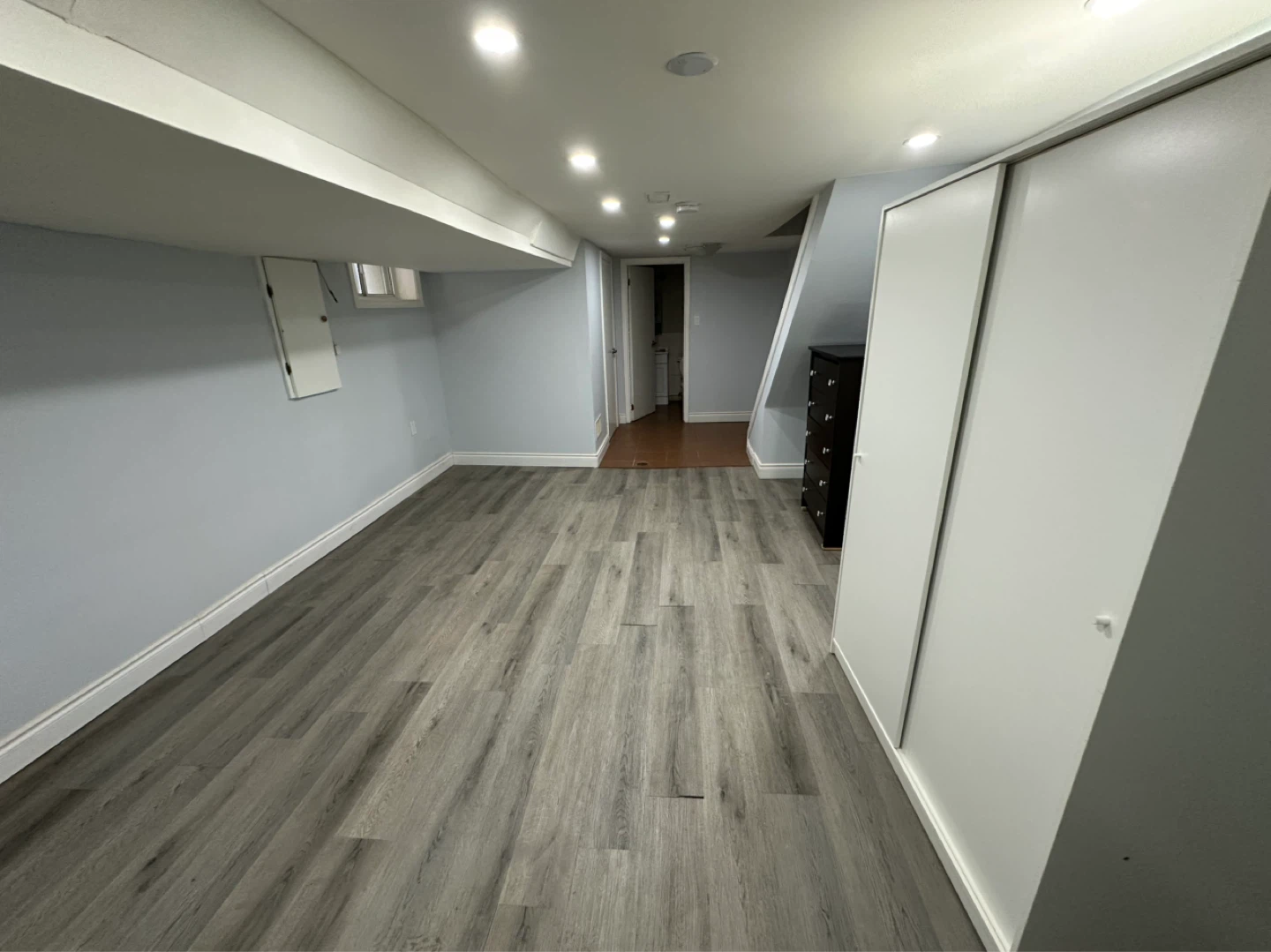 Basement Apartment with Kitchenette and Bedroom