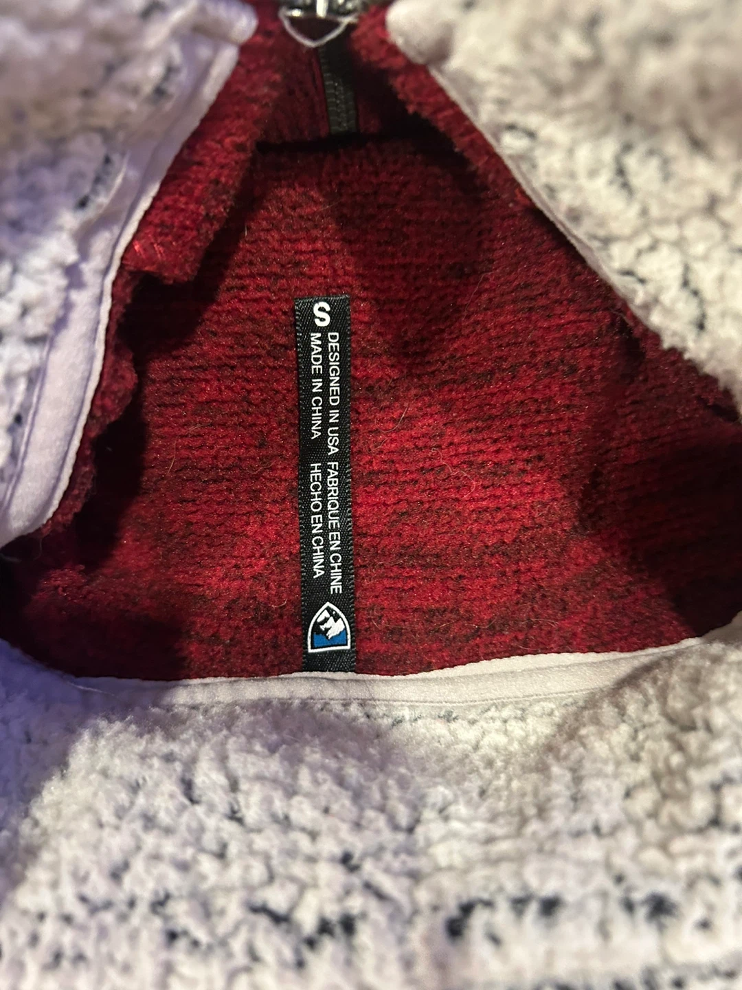 Kuhl Red 1/4 Zip Fleece Sweater Size Small - photo 3