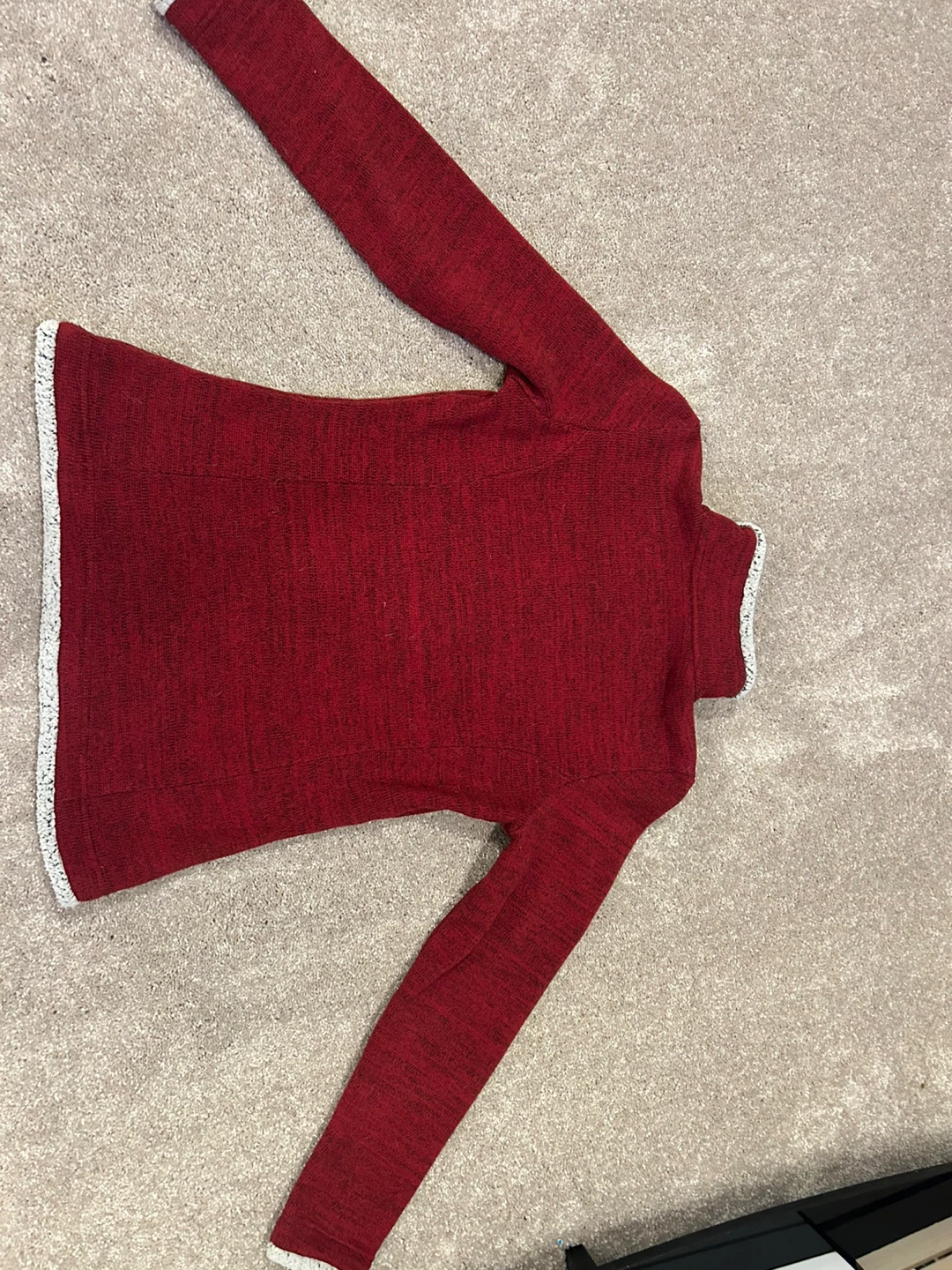 Kuhl Red 1/4 Zip Fleece Sweater Size Small - photo 2