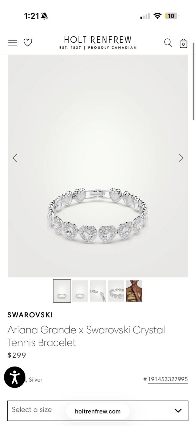 Ariana Grande x Swarovski Crystal Bracelet - photo 4