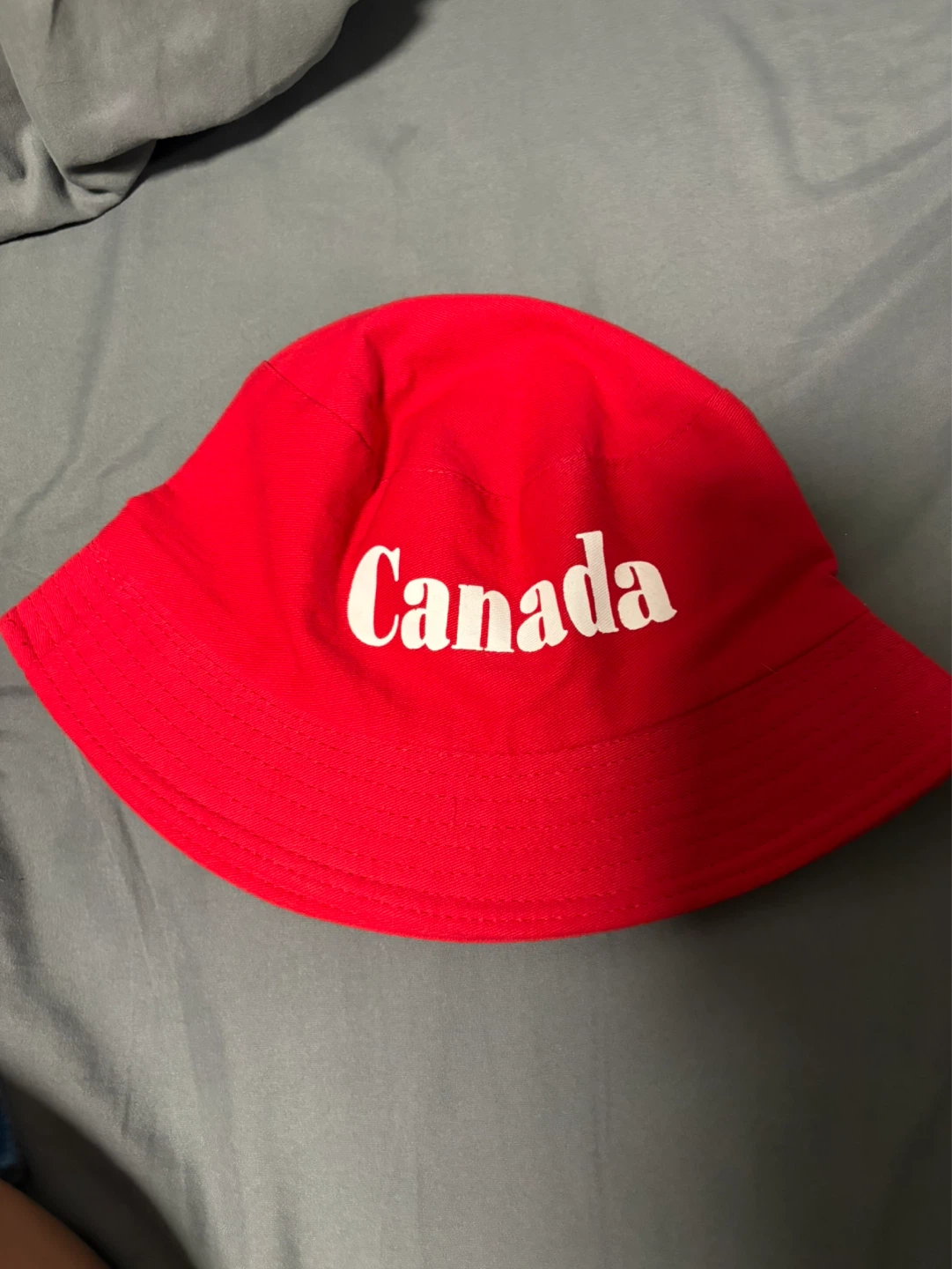 Red Canada Bucket Hat