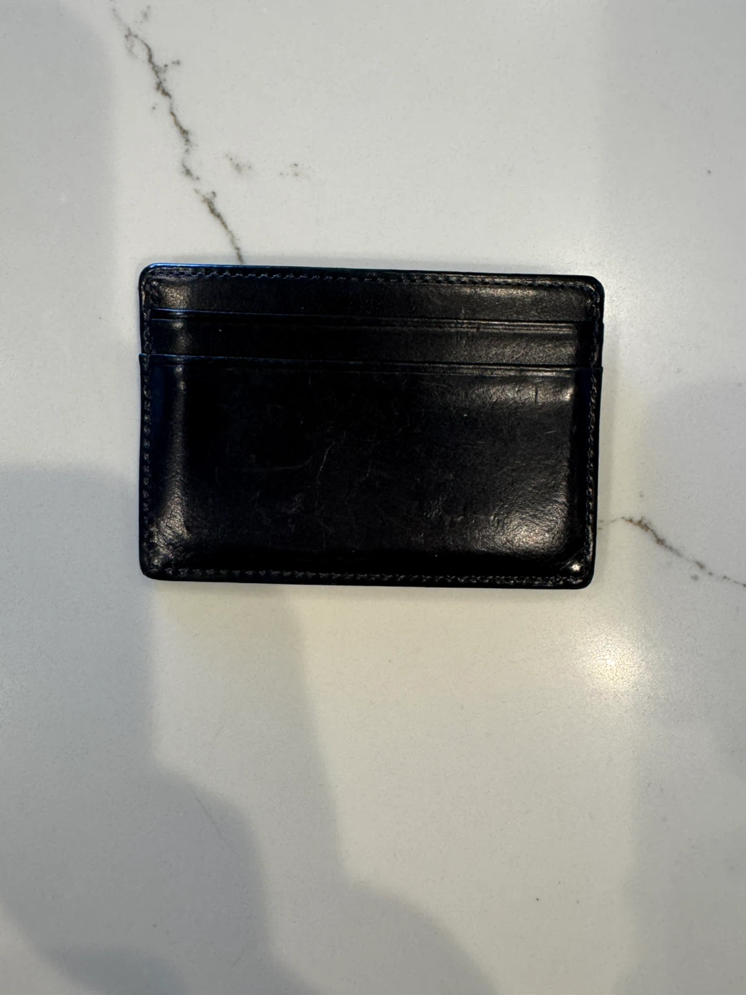 Coach Black Leather Card Holder - photo 2