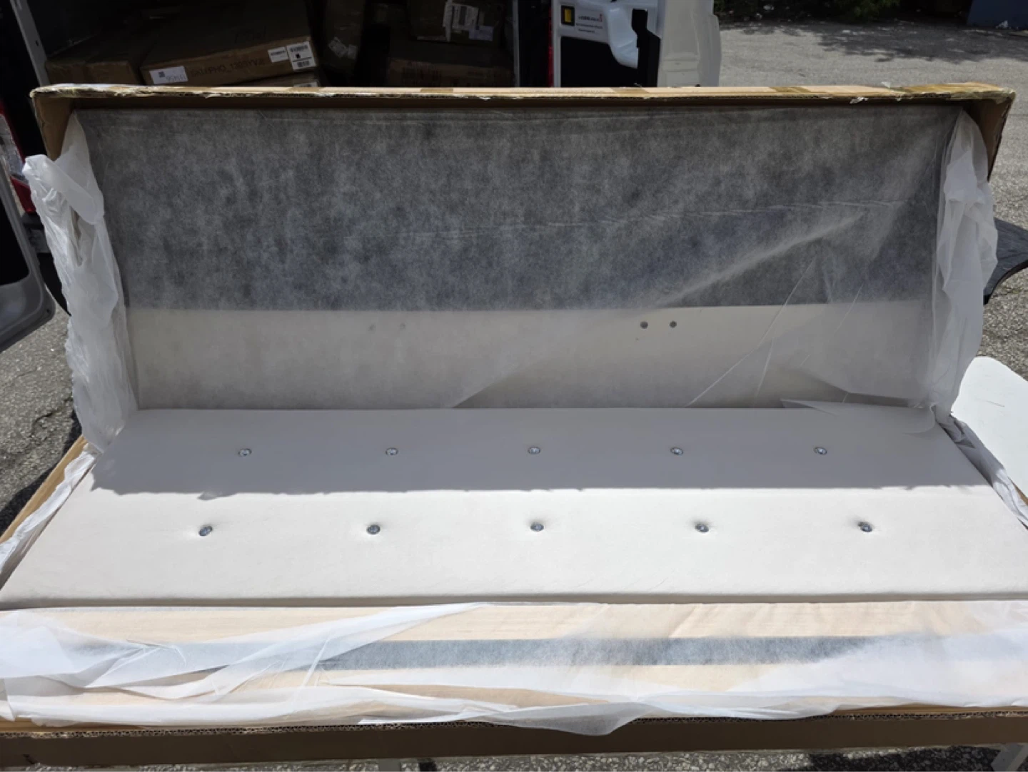 IDEALHOUSE Full Bed Frame with 4 Storage Drawers - photo 5