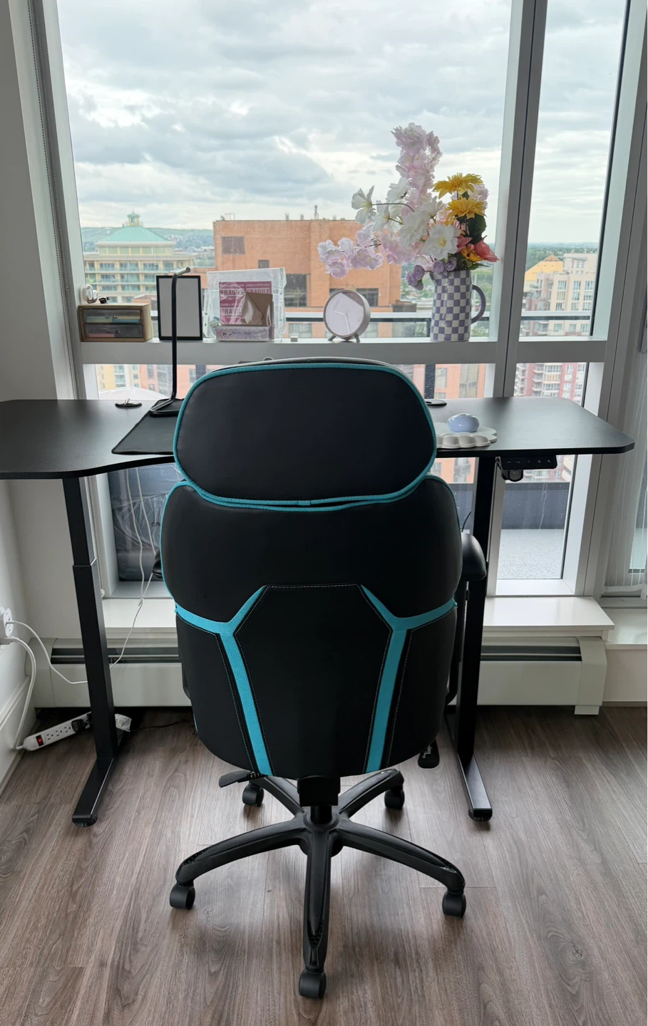 Black and Blue DPS Gaming Chair - photo 3