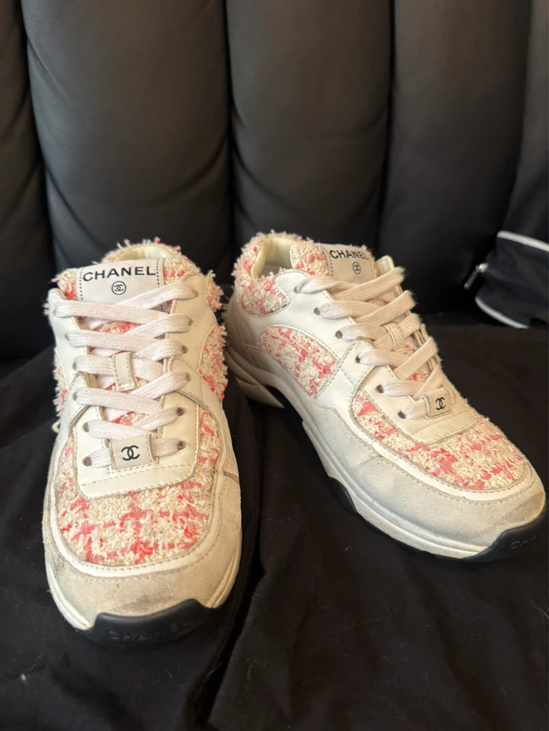 CHANEL Tweed Sneakers - photo 2