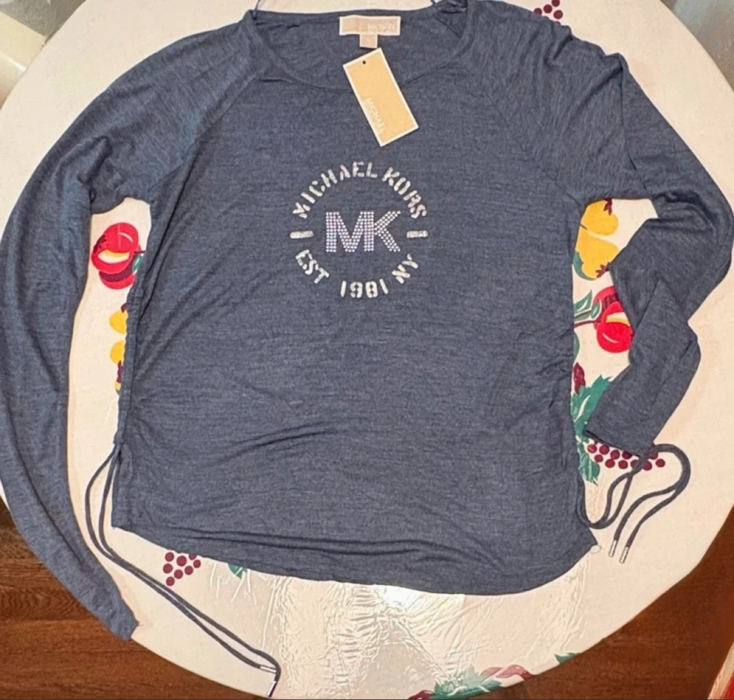 Michael Kors Long Sleeve Ruched T-Shirt - photo 3