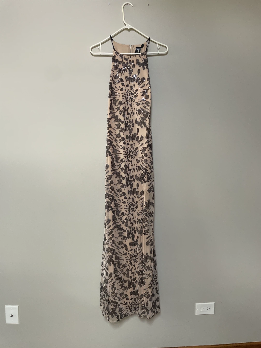 Balera Sequin Halter Maxi Dress