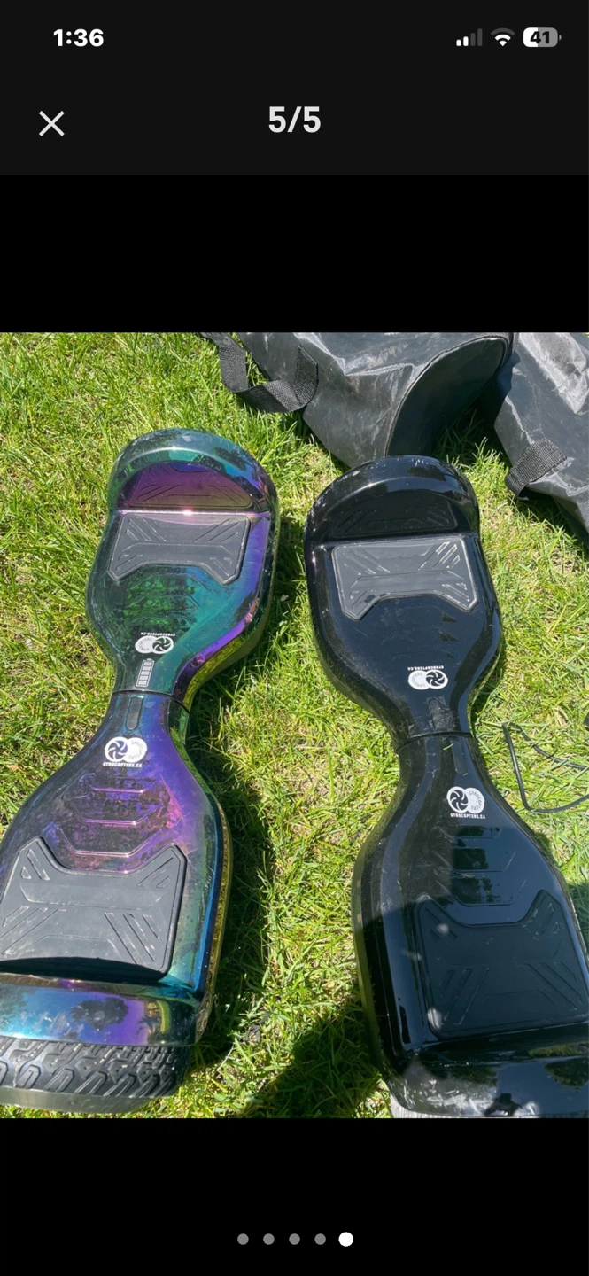 Gyrocopters Pro 6.0 Hoverboards (2) with Bags & Chargers - photo 5