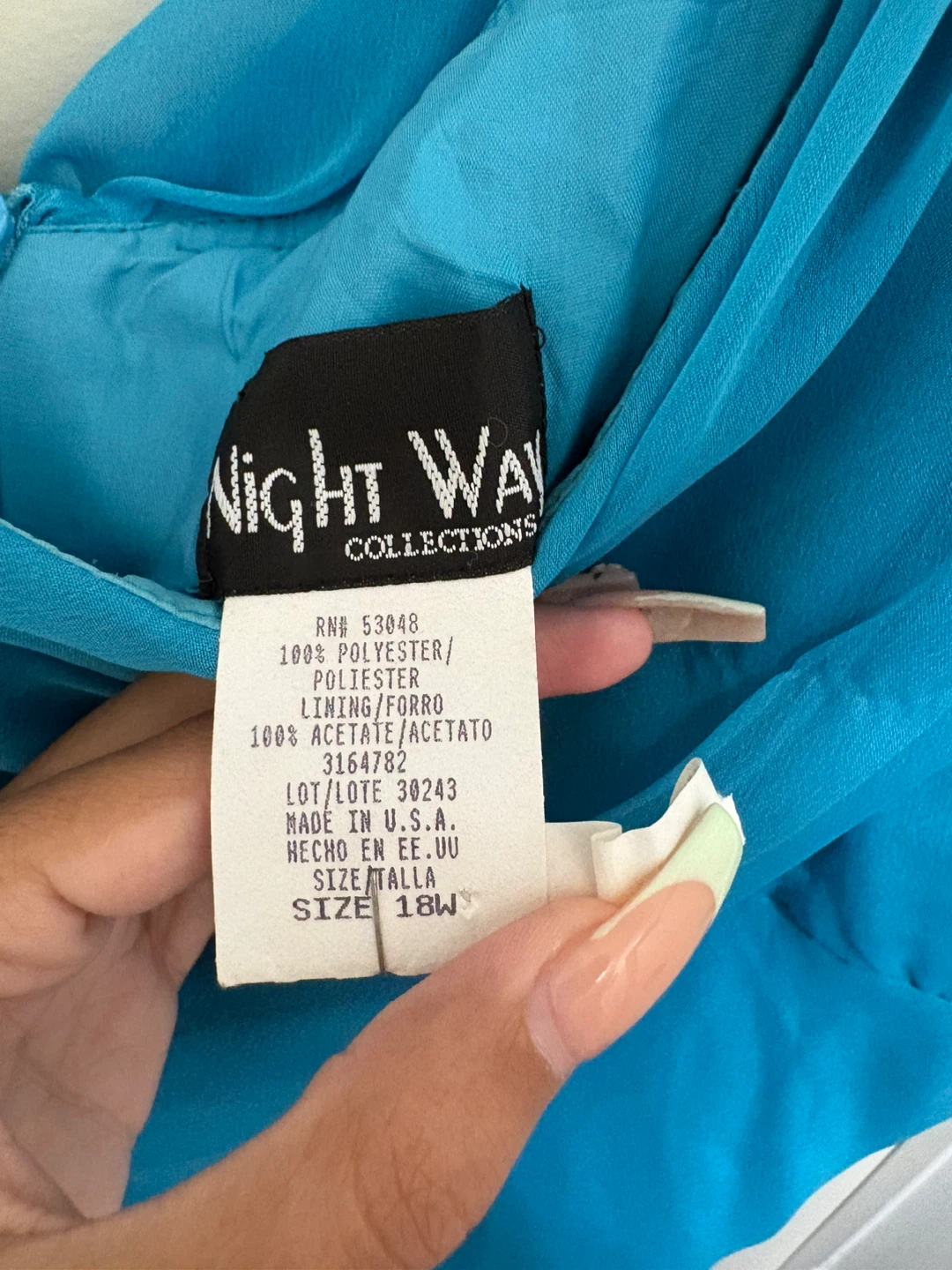 Teal Dress- sz 18W - photo 5