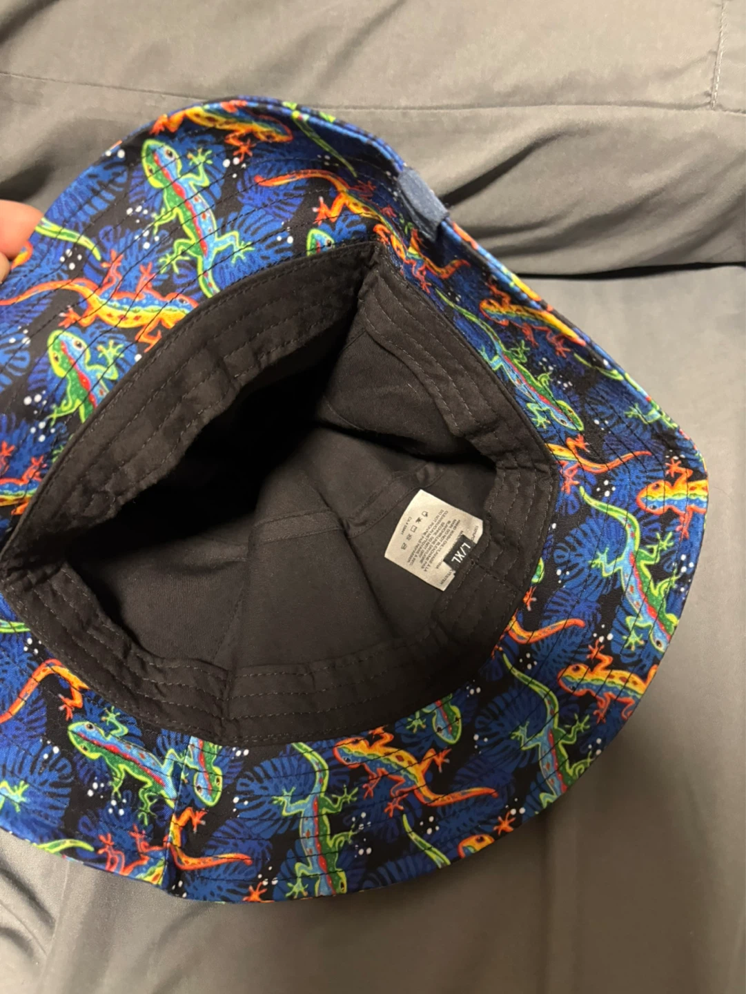 Bucket Hat L/XL All-Over Lizard Print - photo 3