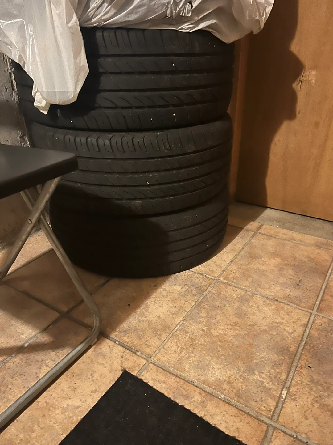2 All weather car tires